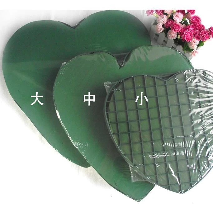 桃心婚车吸盘 带花泥桃心 婚庆喜庆婚车用品 婚车装饰 带花泥吸盘