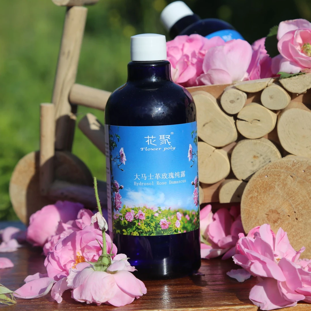 FLOWER/花聚玫瑰纯露给肌肤补水，提升含水量，饱满充盈，柔嫩细腻