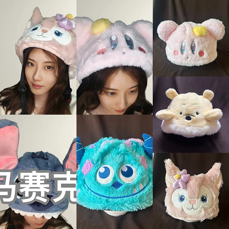 滑雪头盔套冬季滑雪卡通头盔套个性卡通头盔罩滑雪头盔罩支持定制