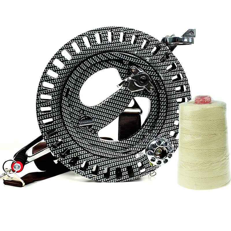 风筝线轮防倒转刹车风筝轮手刹手握轮特大号背带轮更省力耐用优质