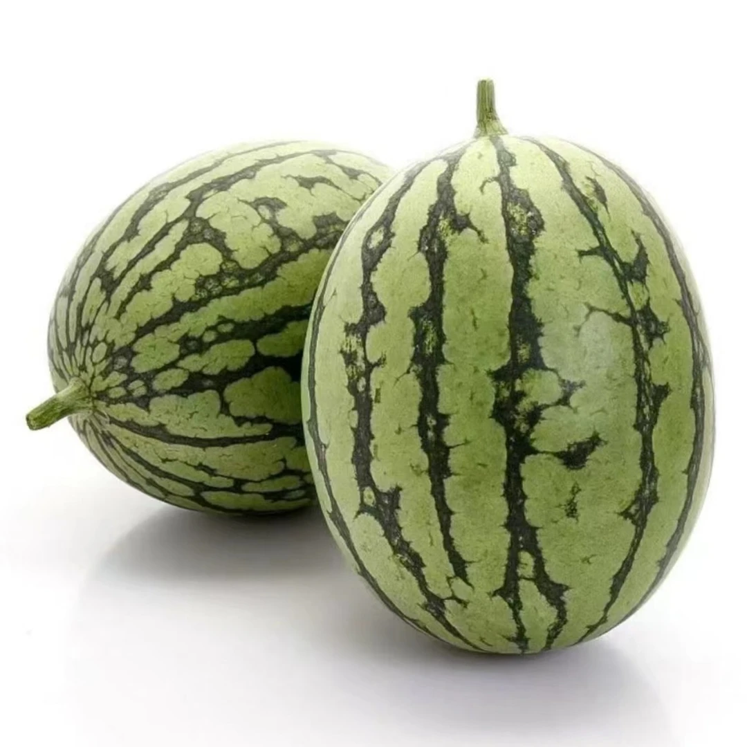 【整果】 口口脆薄皮小西瓜一个 大约4.5~5.5斤左右 (需要切好请备注)