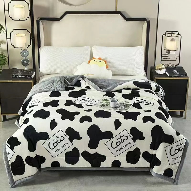 15天试睡！2024新款 风婴儿牛奶绒绒被子单人双面绒150*200