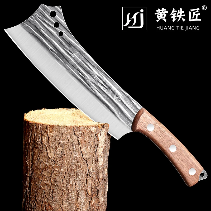 【小赛夫妇专享】黄铁匠手工锻打柴刀砍骨刀斩骨刀砍骨头专用刀