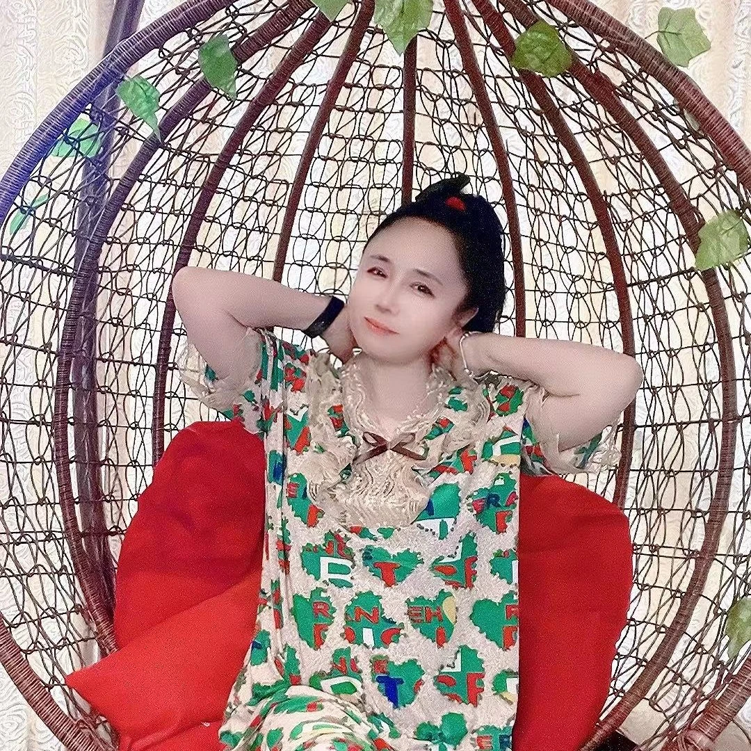 新款网红蕾丝花边半袖睡裙空调家居服
