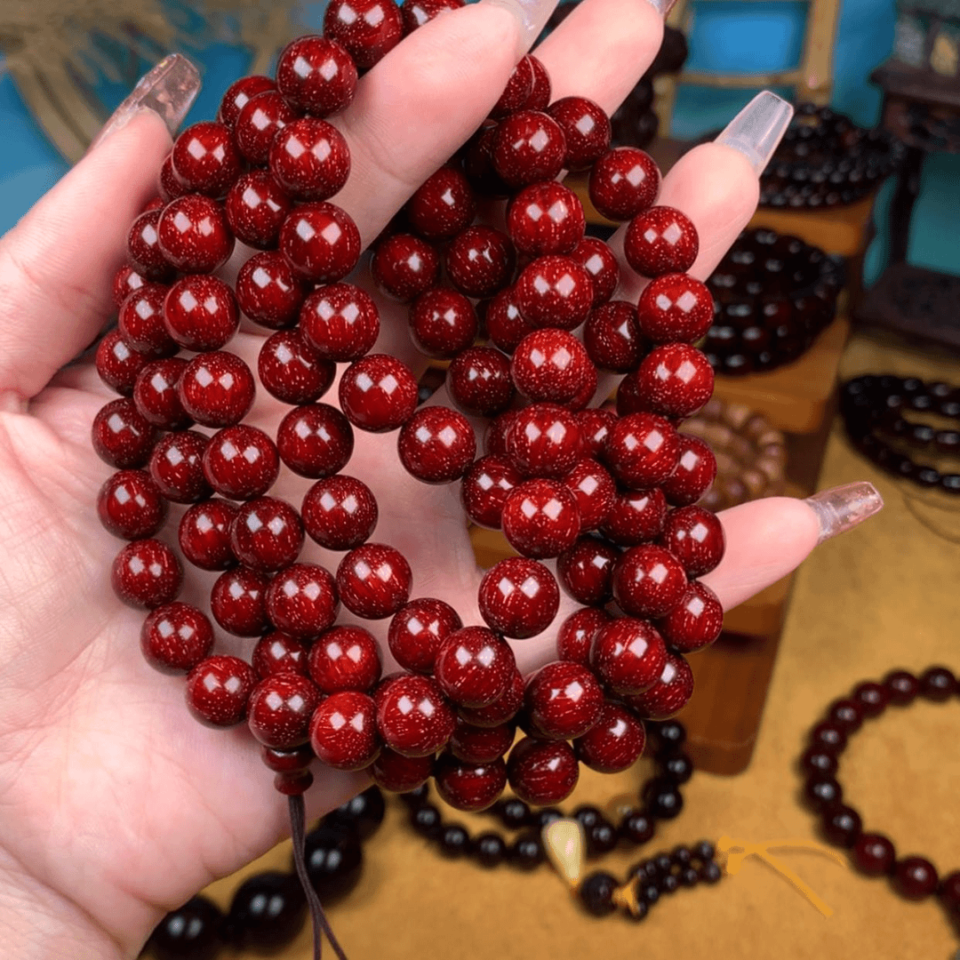 【闪购商品】小叶紫檀手串/手链杰*檀香紫檀