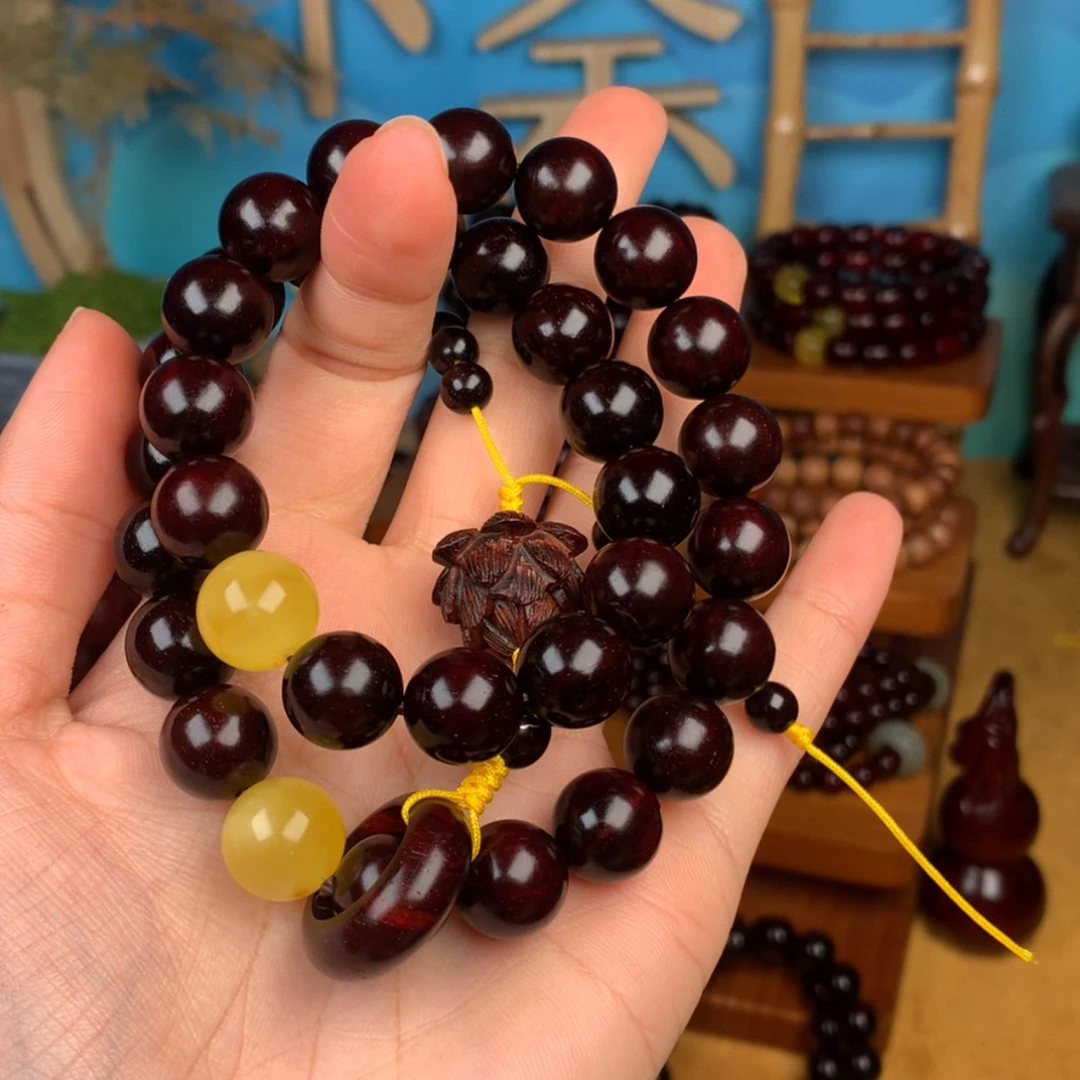 【闪购商品】小叶紫檀手串/手链酒***人檀香紫檀