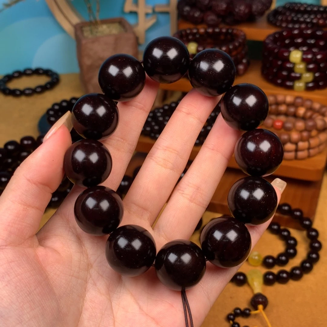 【闪购商品】小叶紫檀手串/手链贾*檀香紫檀