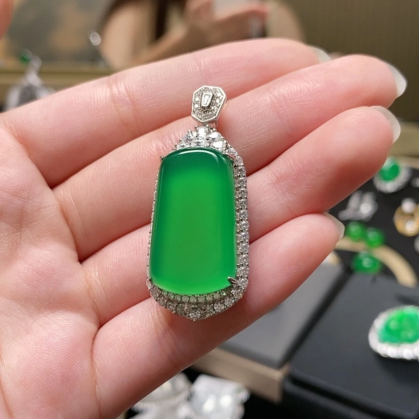 【闪购商品】玛瑙/玉髓颈饰银S925镶嵌兔****丶琳@@33428