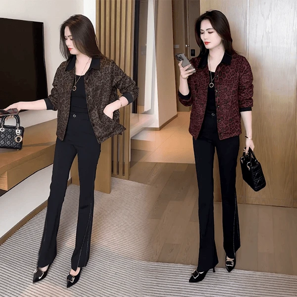 秋季新款外套穿搭洋气时尚气质休闲减龄小个子短外套