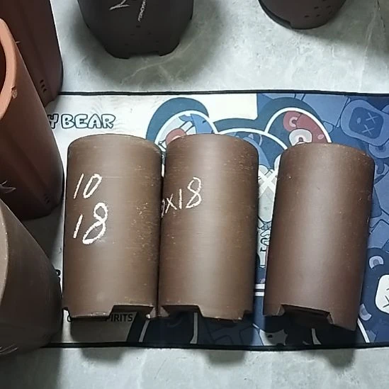 紫砂三个笔筒瑕疵