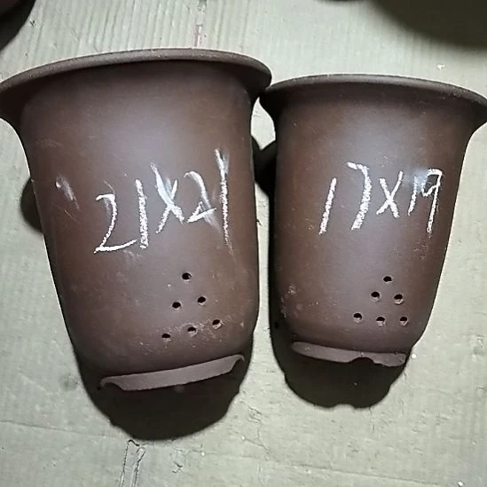 紫砂20CM（含）-50CM（不含）金钟套盆微瑕