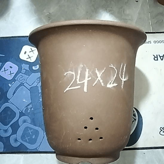 紫砂20CM（含）-50CM（不含）特大金钟瑕疵一个