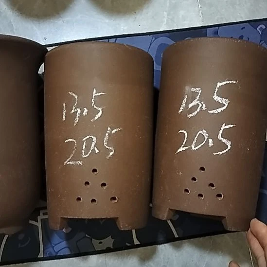 紫砂20CM（含）-50CM（不含）大笔筒两个微瑕