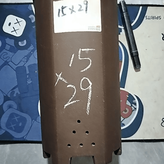 紫砂20CM（含）-50CM（不含）高六方带口沿一个微瑕
