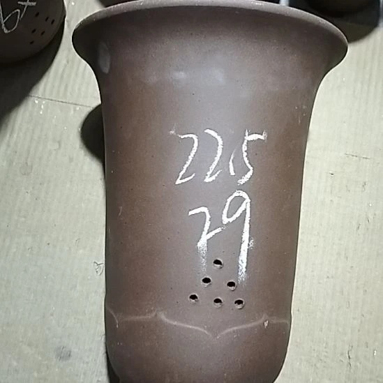 紫砂20CM（含）-50CM（不含）莲花金钟微瑕一个