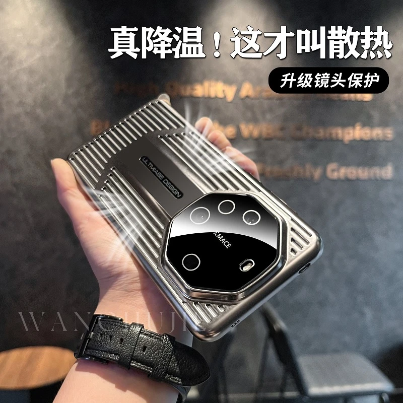镂空散热防摔保护秒变非凡大师适用华为mate60pro手机壳mate50/40