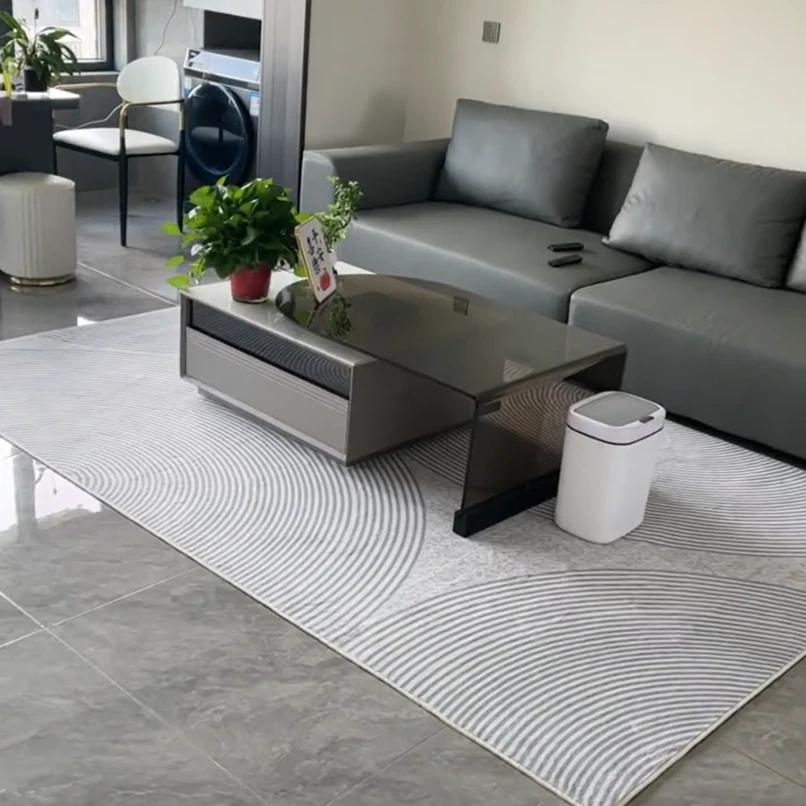 定制地毯家用床边保暖地毯客厅轻奢高级免洗耐脏大地毯茶几垫地毯