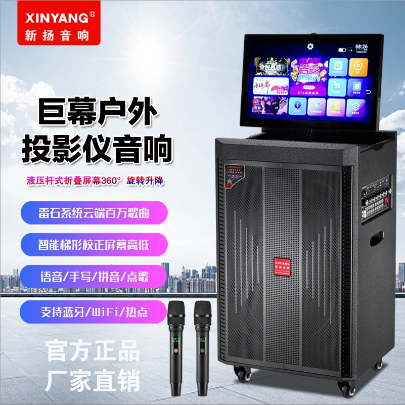 新扬XINYANG 视频投影仪K歌娱乐重低音舞台演艺户外大功率音响