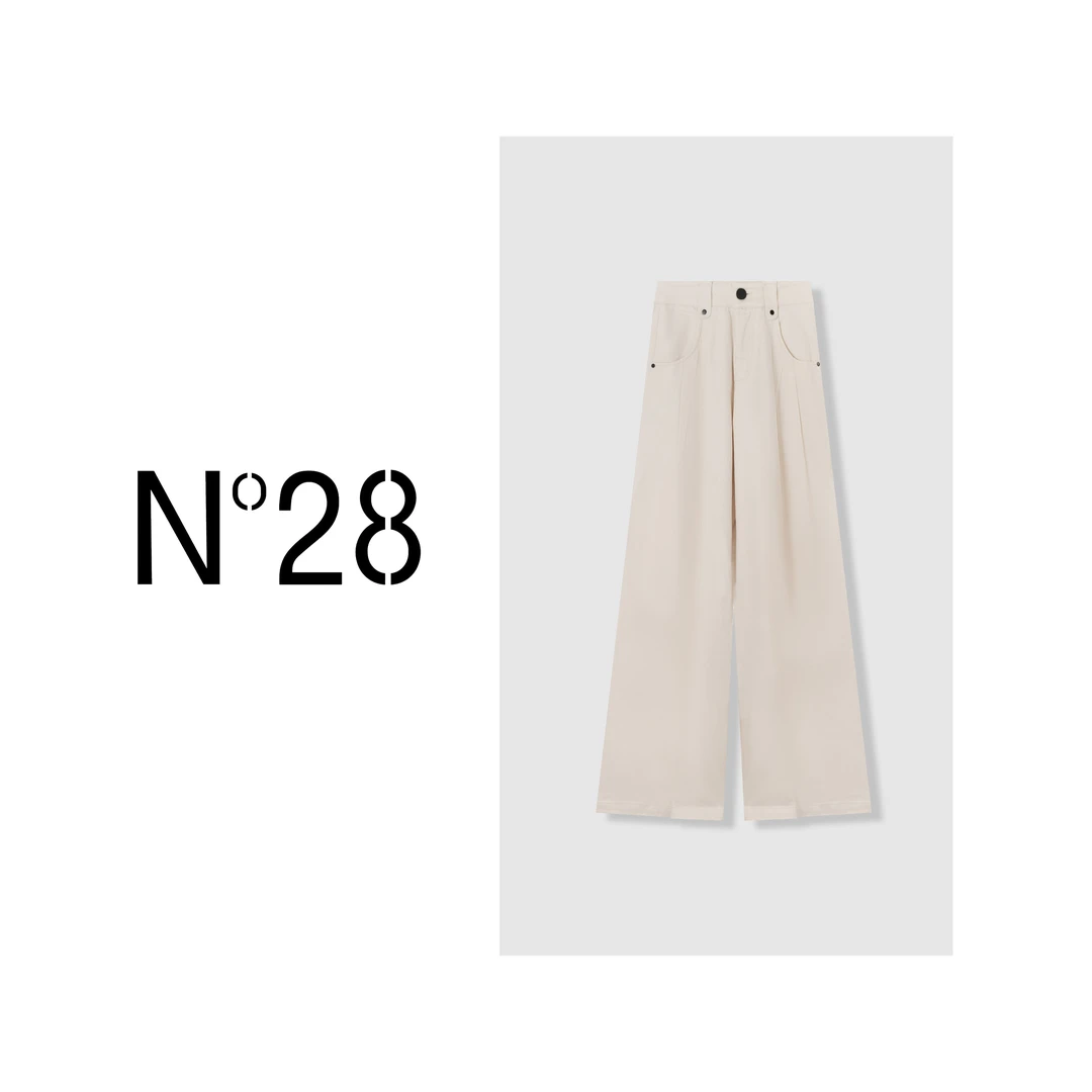 【小小莎专属】“加分裤”N°28 2024春季显瘦新款牛仔裤9A11K036
