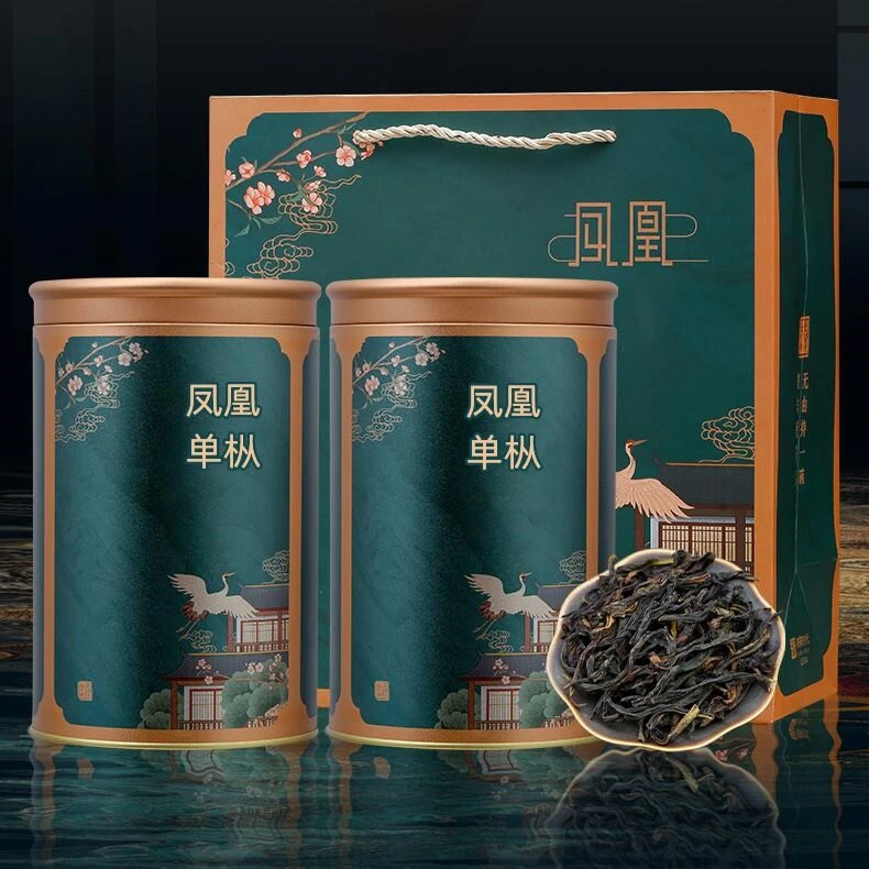凤凰单枞鸭屎香高山特级春茶潮州乌岽单丛乌龙茶蜜兰香茶叶礼盒装