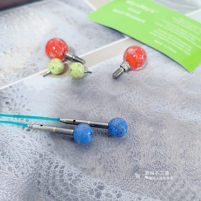 HiyaHiya珠子连接绳堵头手工编织小工具配件