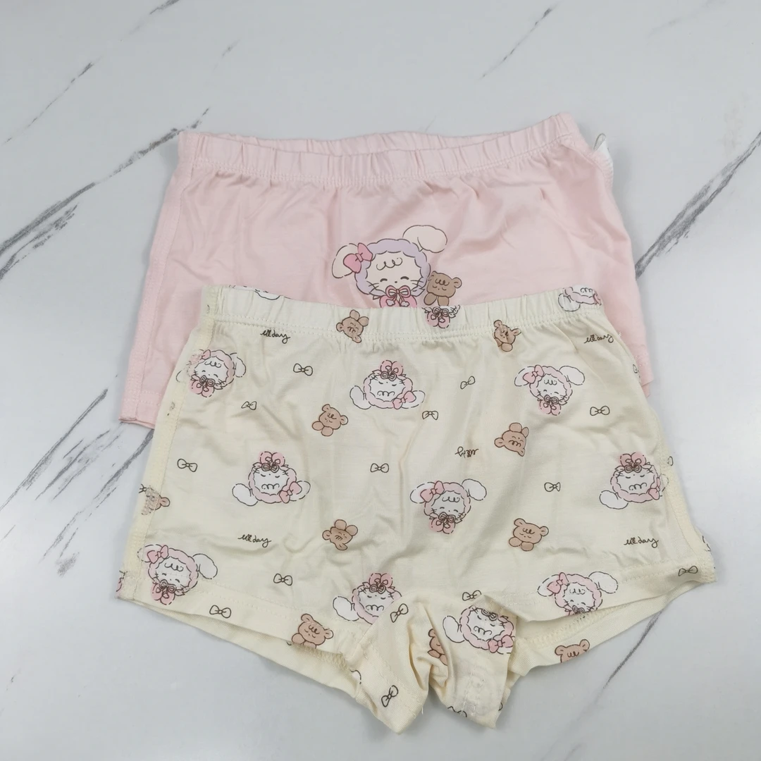 系@M莫代尔纤维女平角短裤1551