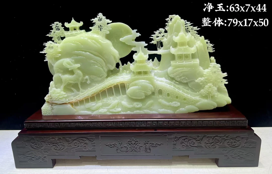 〈山水摆件〉创意客厅公司别墅酒店摆件送礼工艺品