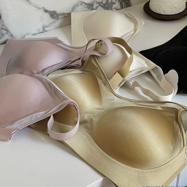 【贵妇网纱内衣】桑蚕丝莫代尔高级感缎面舒适内衣女 15062(1108)