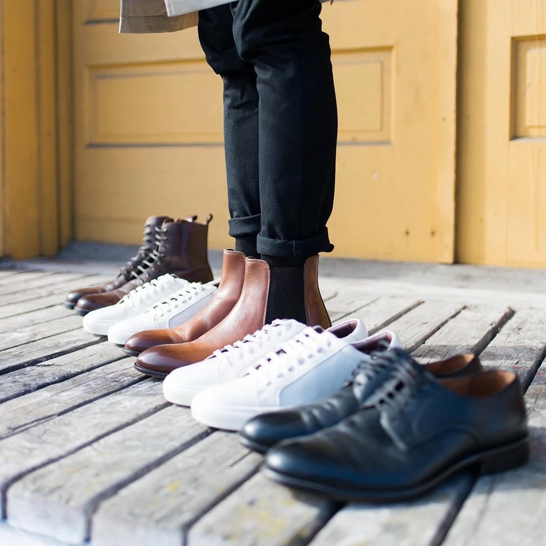 头层牛皮鞋真皮休闲鞋德训鞋棕色乐福鞋时尚透气纯手工经典男士