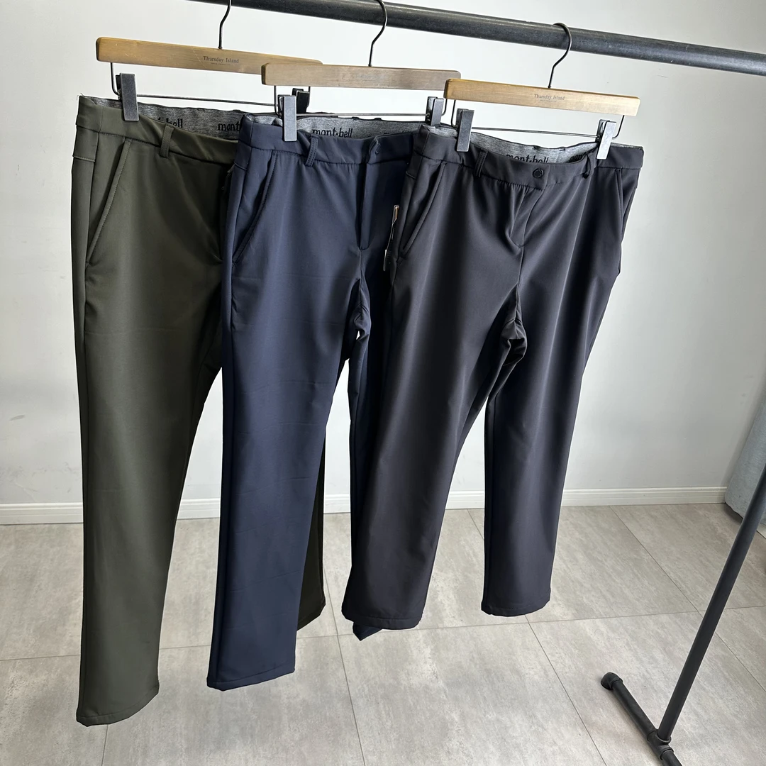 日单重磅刺绣男士弹力防风防泼水软壳裤冲锋裤保暖长裤户外7622