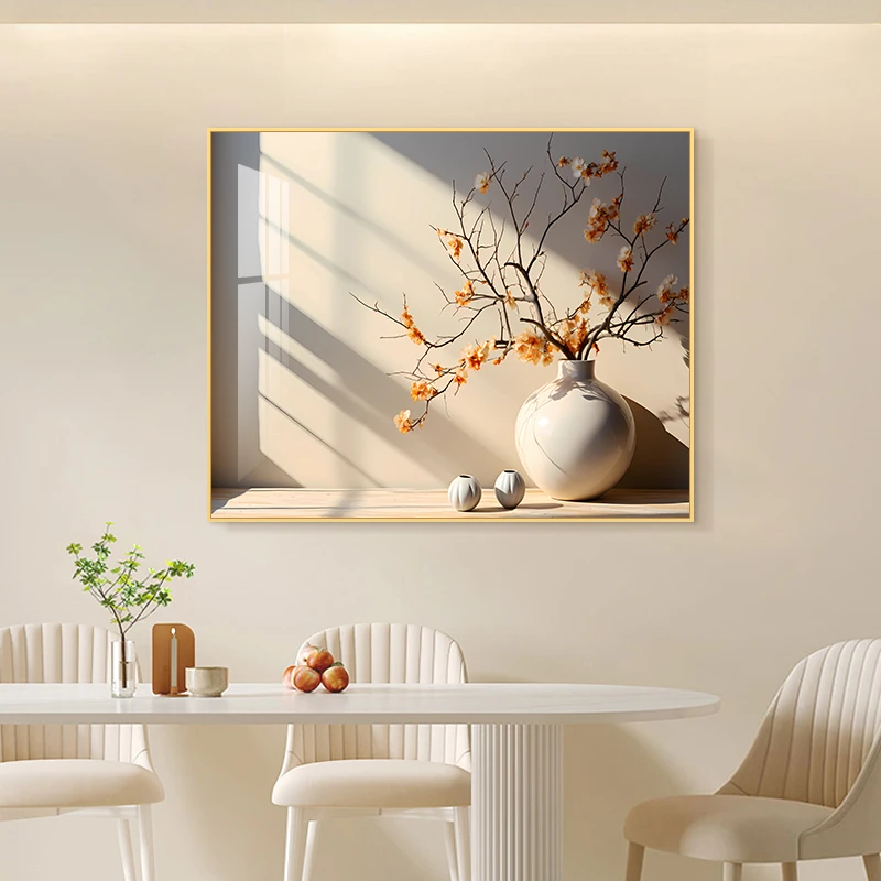 阪画屋现代简约餐厅装饰画单幅客厅背景墙挂画饭厅过道楼梯口壁画