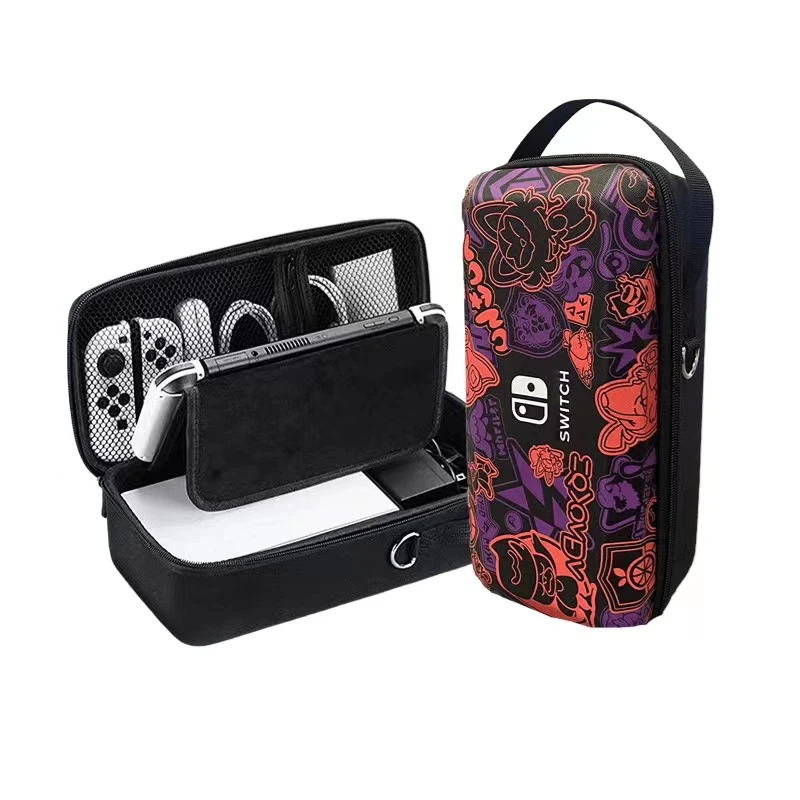 准新品  宝可梦朱紫限定配件任天堂switch保护套switcholed收纳包
