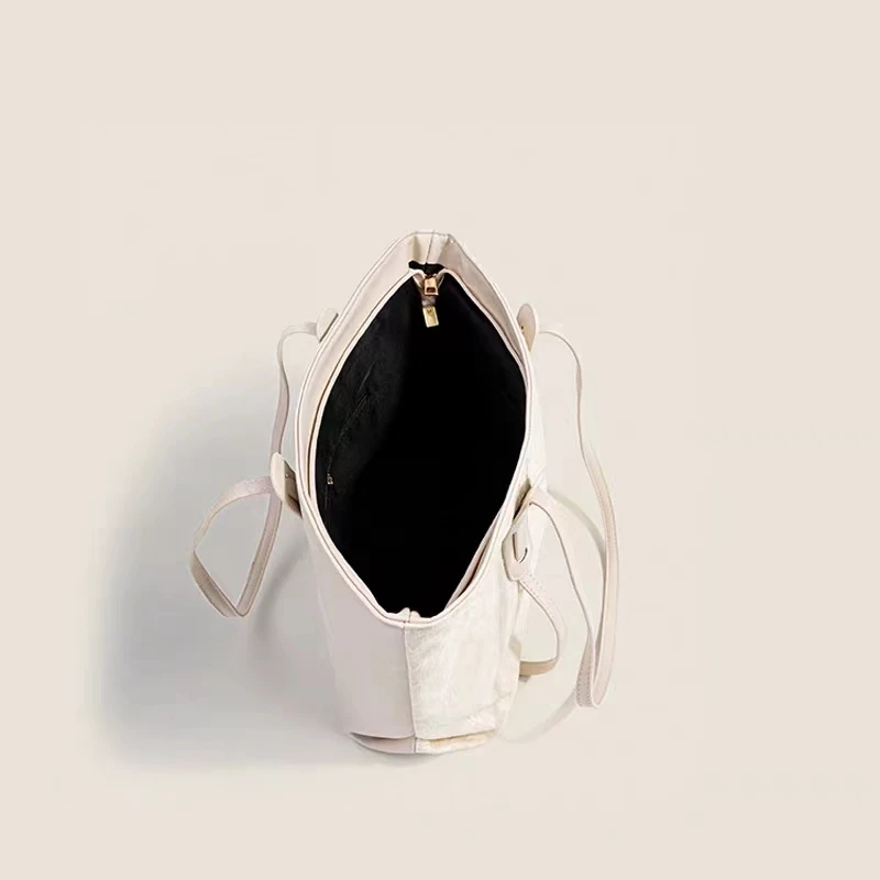 女士时尚百搭休闲小众简约单肩包托特包 C2138