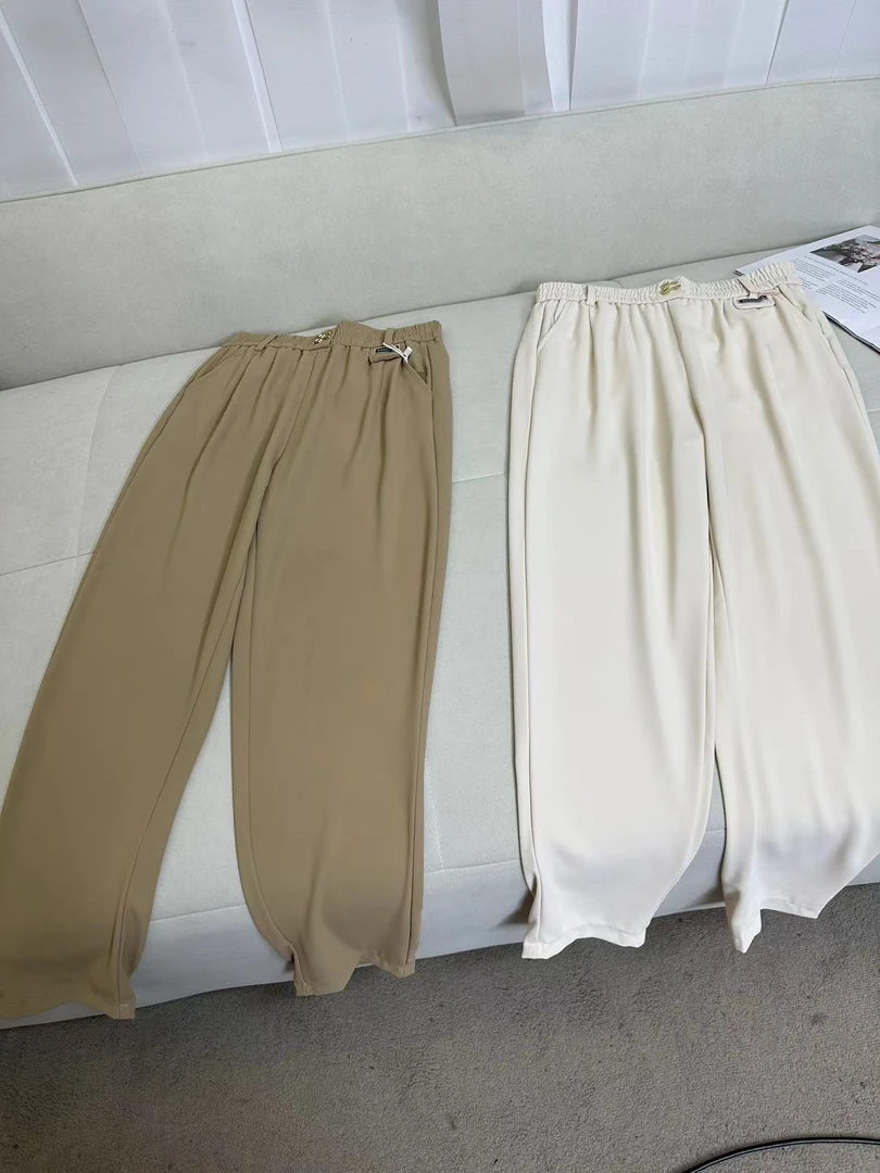 直筒百搭简约九分九分韩版休闲裤C4219