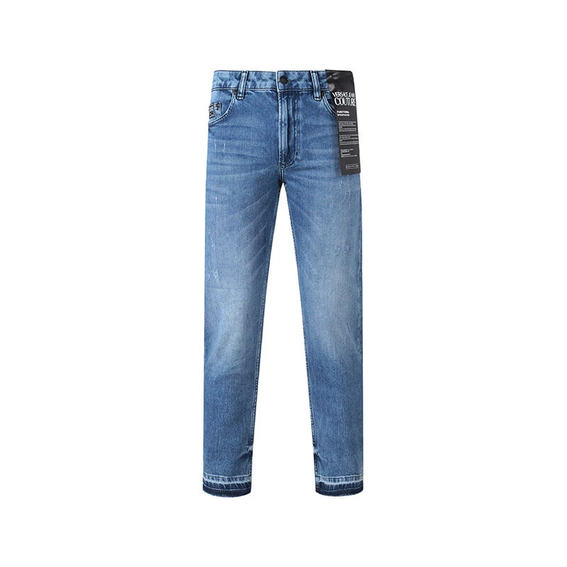 VersaceJeans范思哲男士修身款夏季牛仔裤长裤73GAB541CDW28