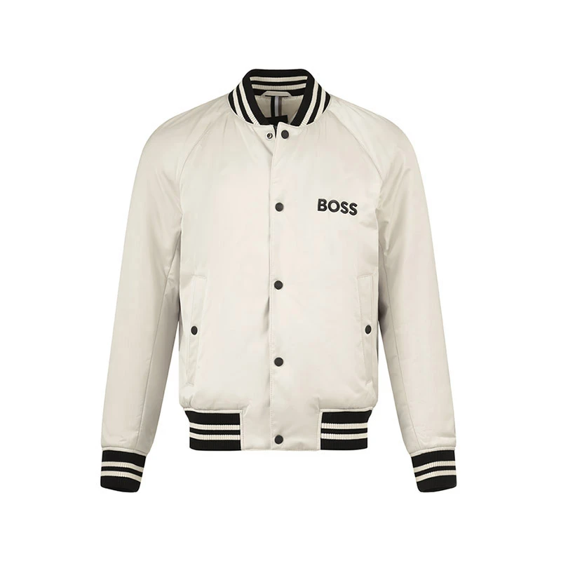 未使用 HugoBoss/雨果博斯 男士LOGO刺绣夹棉飞行员夹克 50483945