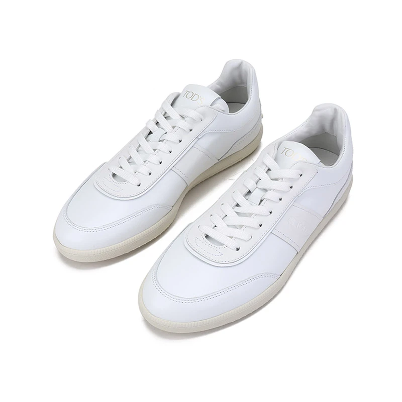 Tod'S托德斯 男士皮革系带休闲运动鞋小白鞋 XXM68C0DP30OV7