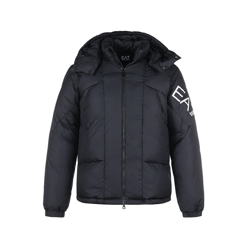 EA7阿玛尼 男士连帽棉服夹克外套 6LPB11 PNADZ