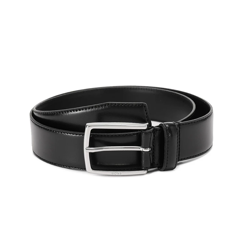Hugo Boss雨果博斯 男士black系列不可裁剪皮带腰带 50471174