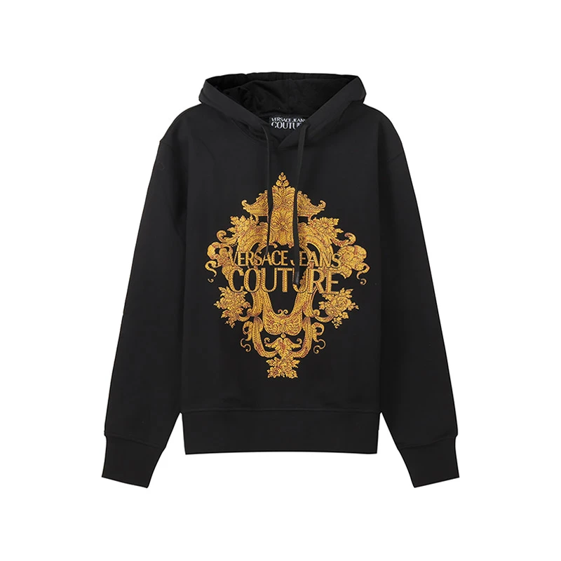 Versace范思哲 VJC 男士棉质连帽卫衣运动衫 73GAIP02 CF01P