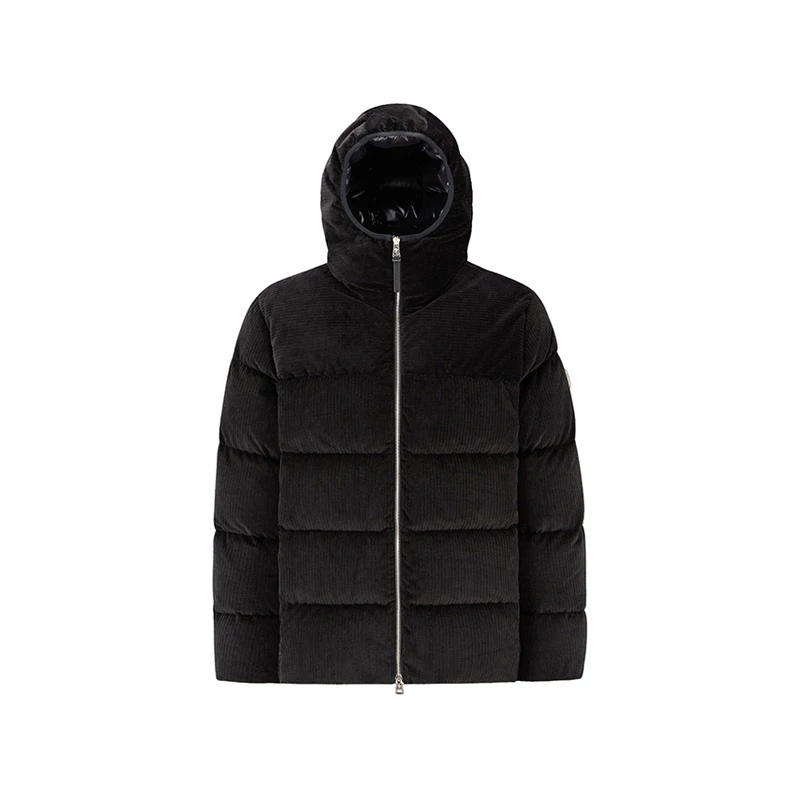 未使用 MONCLER 蒙口 男士宽松鹅绒连帽羽绒服外套1A00154 596E3