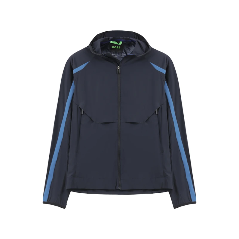 未使用 HugoBoss/雨果博斯 男士轻薄防泼水休闲连帽外套 50482352