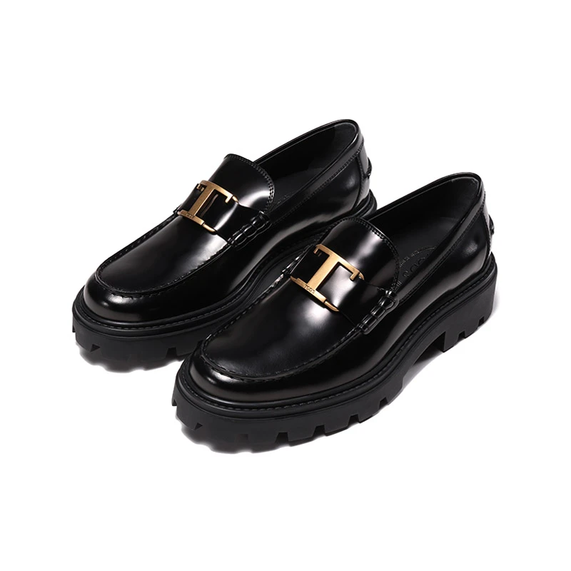 全新未使用 TOD’S/托德斯 男士厚底乐福鞋单鞋 XXM08J0ER60AKT