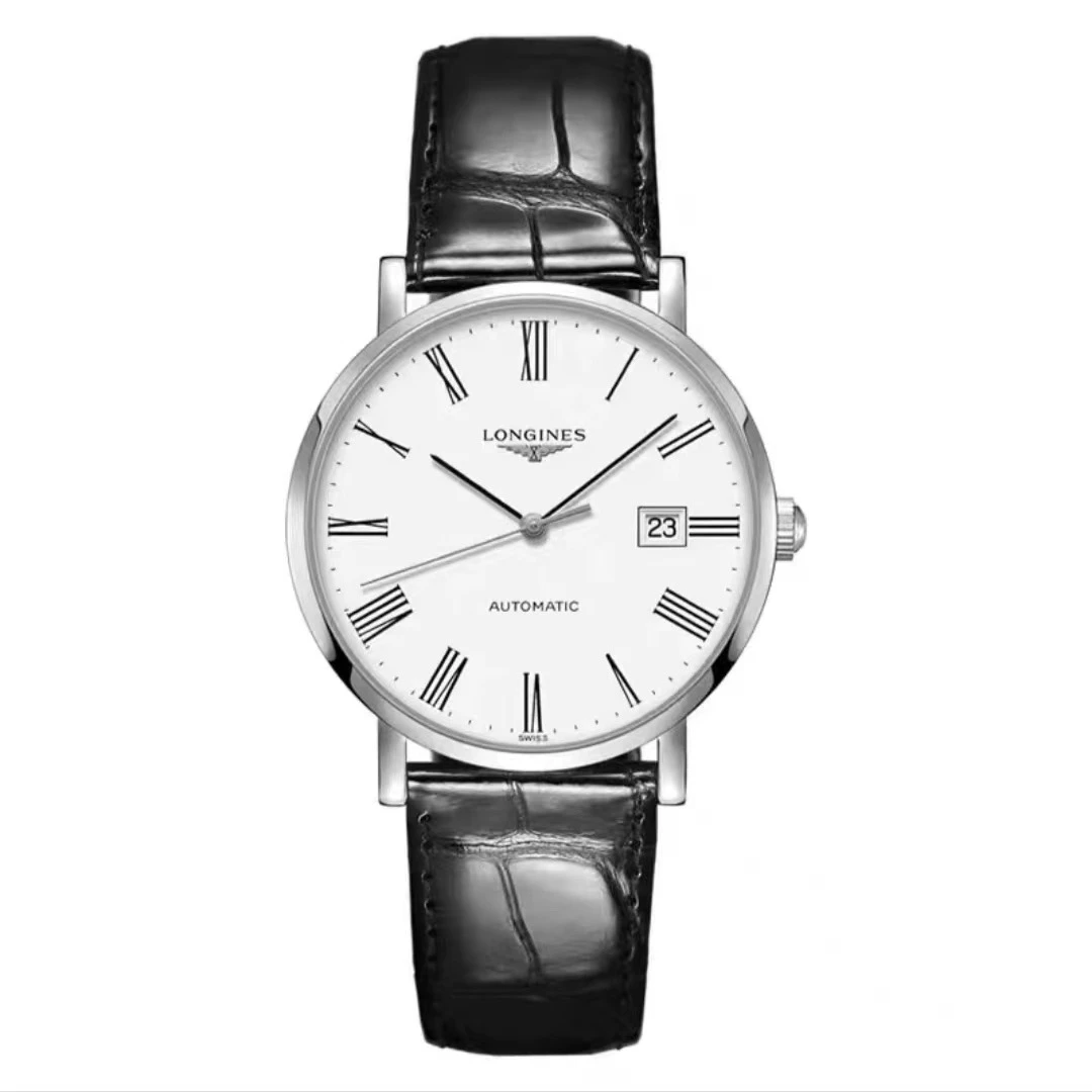 99新 Longines/浪琴 1博雅810/37mm/罗马男款机械表