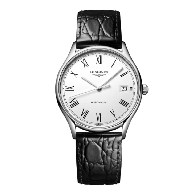 99新 Longines/浪琴 1律雅860/35mm/罗马机械男表