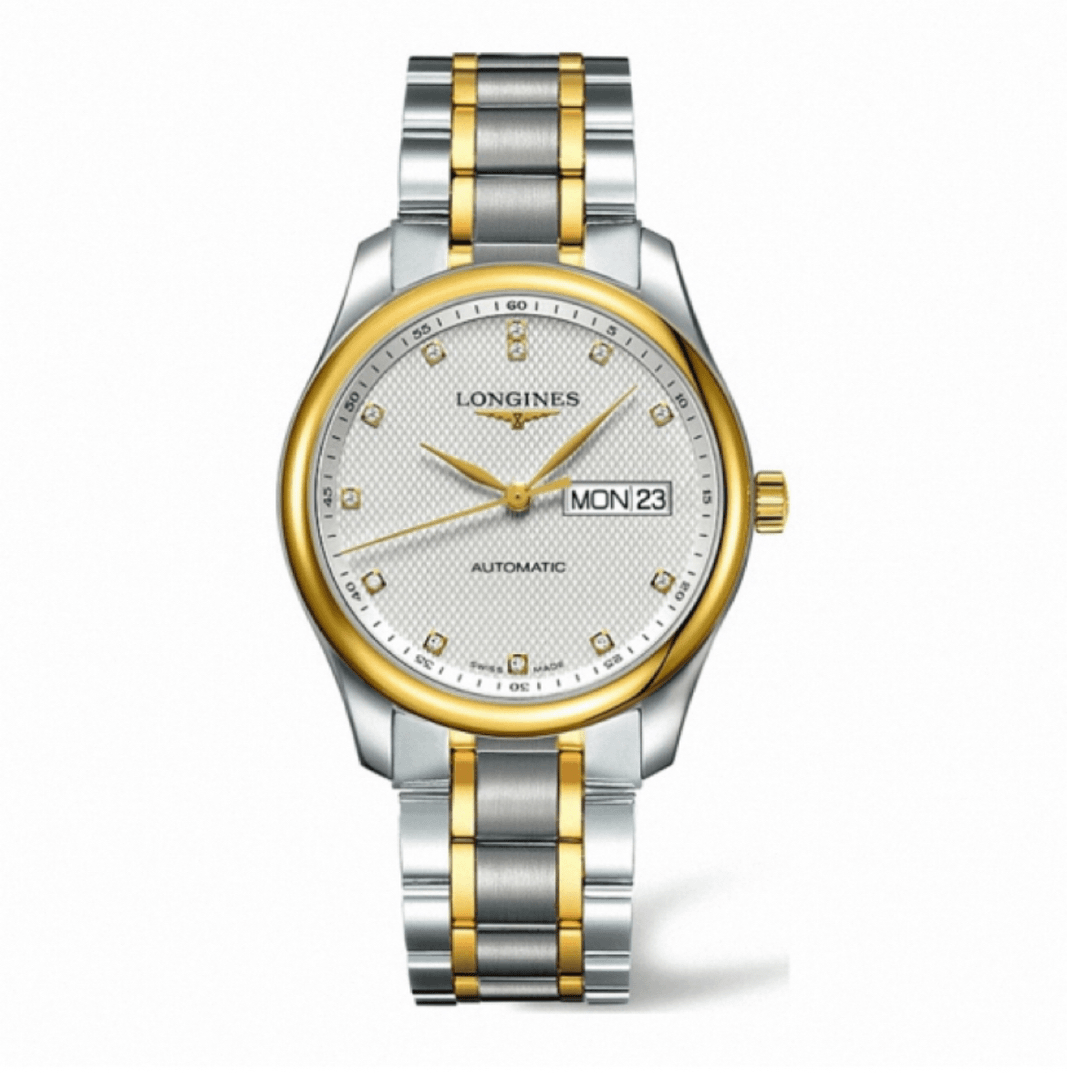 99新 Longines/浪琴 名匠755/38.5mm/双历金钻机械男表/公价31500