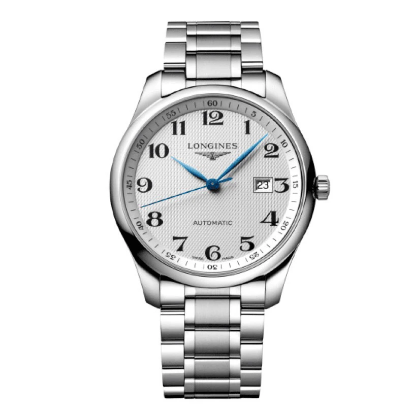 99新 Longines/浪琴 名匠893/白盘数字机械男表/42mm