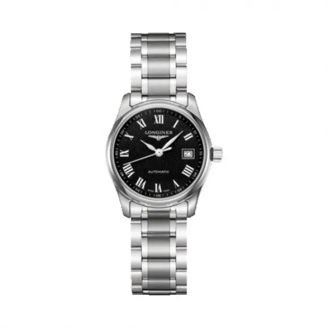 99新 Longines/浪琴 名匠257/29mm/白盘数字女士机械/公价16400