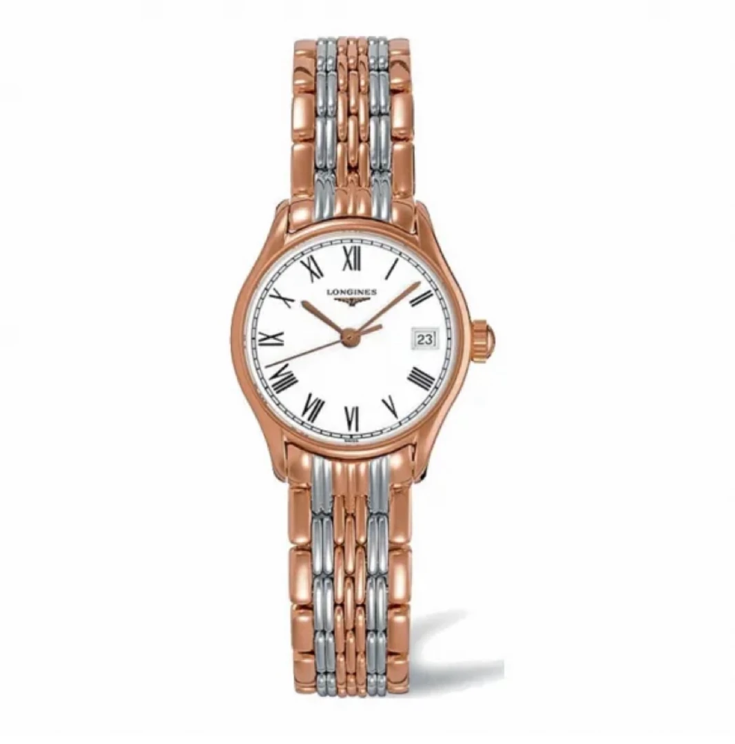 99新 Longines/浪琴 律雅359/32mm/罗马文刻石英女士表/公价8300