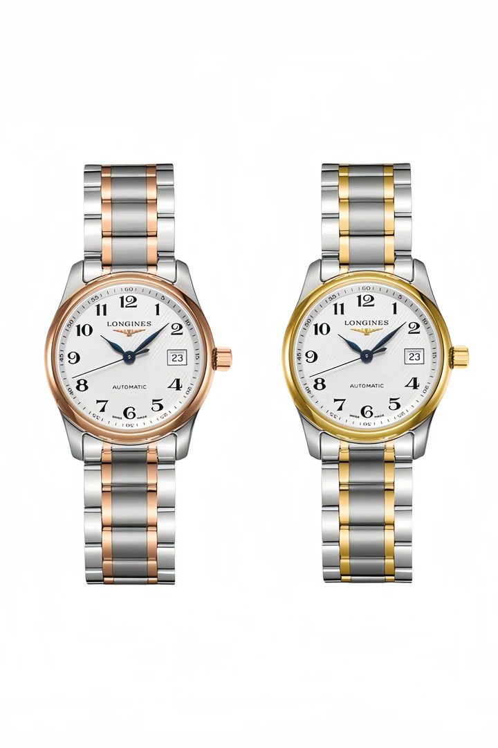 99新 Longines/浪琴 名匠257/29mm/k金数字女机械